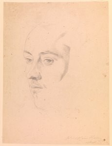 Portret van Harro Harring door August Krafft