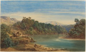 Langs de Jordaanrivier (recto)