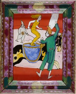 In het circus door August Macke