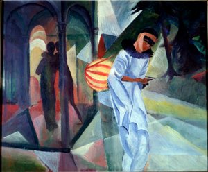 Pierrot door August Macke