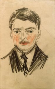Zelfportret door August Macke