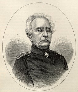 Generaal Karl Friedrich von Steinmetz, 1796-1877 door August Neumann