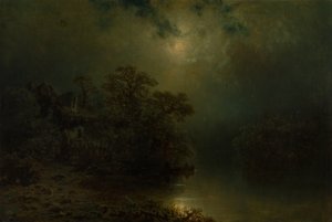Maanlichte Nacht
