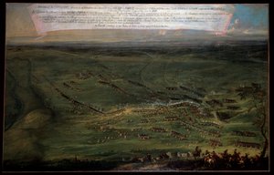 Zevenjarige Oorlog: Pruisische infanterie bij de Slag bij Kolin door August Querfurt