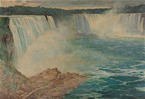 Niagara Falls, ca. 1906-1909 door August Satra