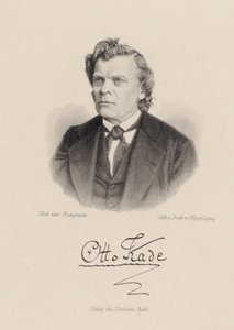 Portret van de componist Otto Kade