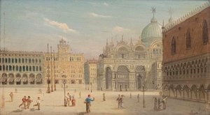 August von Siegen Venetië Piazza
