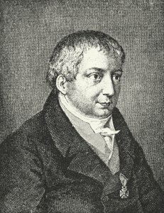 Friedrich Schlegel, Duitse dichter (gravure)