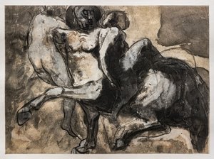 Centaur ontvoert twee vrouwen