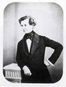 Portret van Hector Berlioz, ca. 1850s door Auguste Adolphe Bertsch