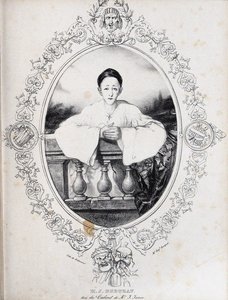 Jean-Gaspard Deburau als Pierrot door Auguste Bouquet