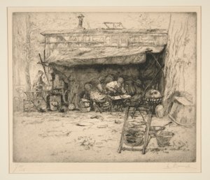 De scharensliep door Auguste Brouet
