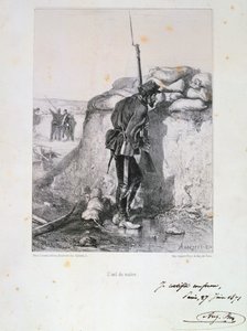 Beleg van Parijs, Frans-Duitse Oorlog, 1870-1871 door Auguste Bry