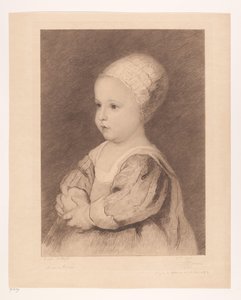 Portret van een onbekend kind