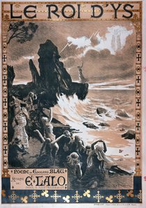 Poster voor de opera Le Roi d