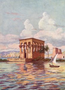 Op het eiland Philae, Egypte