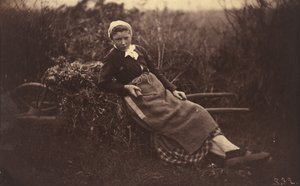 Boer, ca. 1870 door Auguste Giraudon