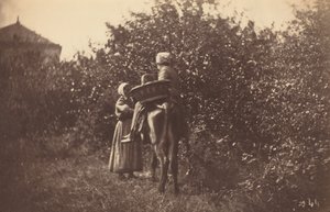 Twee Vrouwen met Ezel, late 1870s