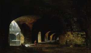 De kluis aan de Quai de Gesvres door Auguste Jacques Regnier