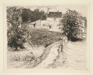 Bij Bellot (Seine-et-Marne) door Auguste Lepere