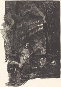 Atelier de magisserie aux Gobelins, gepubliceerd 1901 door Auguste Lepere