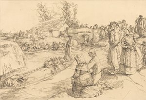 Begrafenis in het Vendeen Moeras, 1901