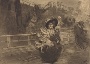 Vertrek naar Greenwich, 1891