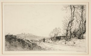 Laatste Bladeren (Vendée) door Auguste Lepere