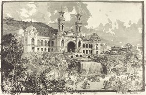 Expositie van Nice door Auguste Lepere
