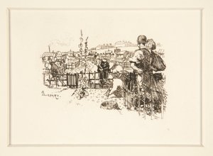 Tuinieren door Auguste Lepere