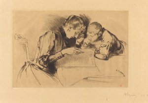 Beelden (Les images) door Auguste Lepere