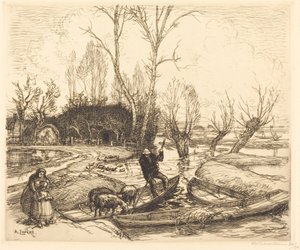 In het overstroomde moeras - De herder