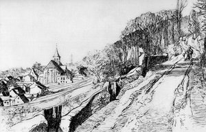 De Kerk van St. Prix, ca. 1870-1910