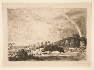 L door Auguste Lepere