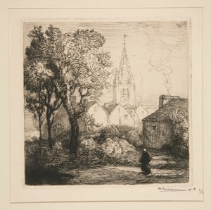 L door Auguste Lepere