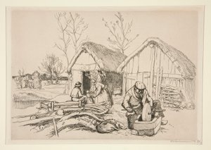 Het Huis van de Houthakker (Vendée) door Auguste Lepere