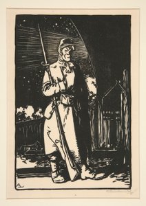 Le G. V. C. (Gardes des voies de communications) door Auguste Lepere