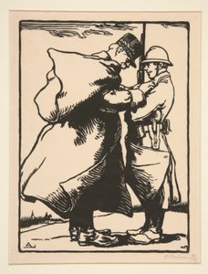 Le Général Joffre decoreert door Auguste Lepere