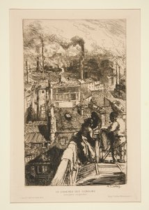 Le quartier des Gobelins door Auguste Lepere