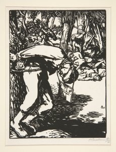 Les Francs-Tireurs (Scherpschutters), uit La Guerre de 1914, eerste serie, nr. 11