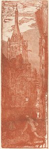 Saint-Severin, gepubliceerd 1901 door Auguste Lepere
