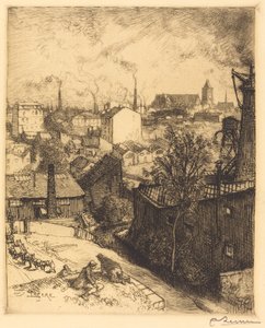 Souvenir van St. Denis door Auguste Lepere