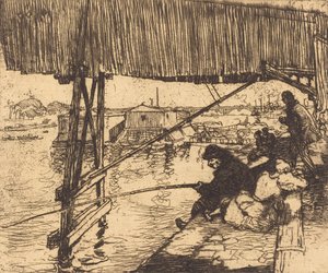 Onder de brug van Bercy, 1894