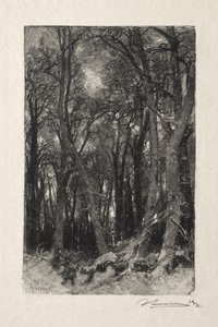 De Bas Breau door Auguste Louis Lepère