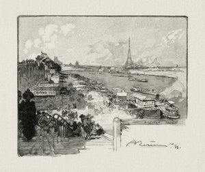Het Point-du-Jour door Auguste Louis Lepère