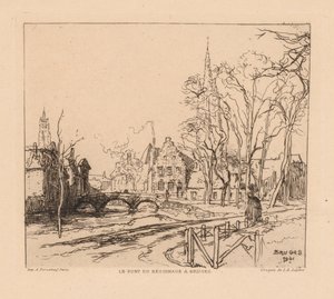 De Béguinage-brug in Brugge