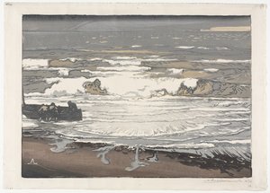De Brekende Golven, Getij van september 1901 door Auguste Louis Lepère
