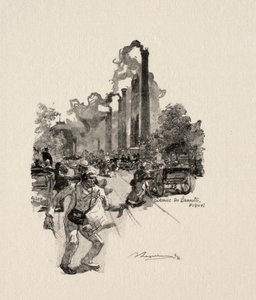 Avenue Lamotte - Piquet door Auguste Louis Lepère