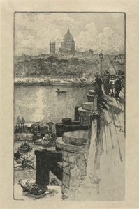 [Vissers op een pier, Parijs]