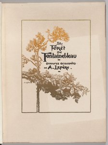 Fontainebleau Bos: Omslag (La Forêt de Fontainebleau)
